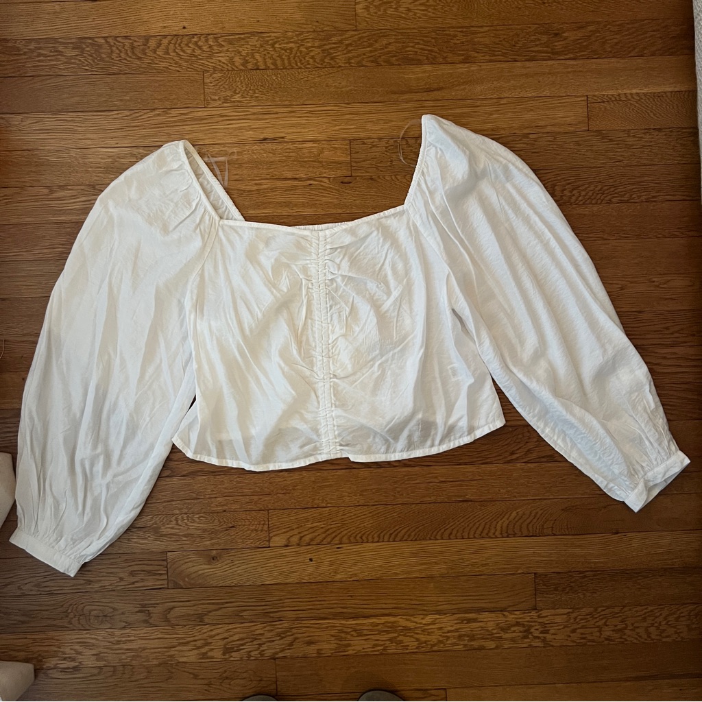 Target Brand White Blouse